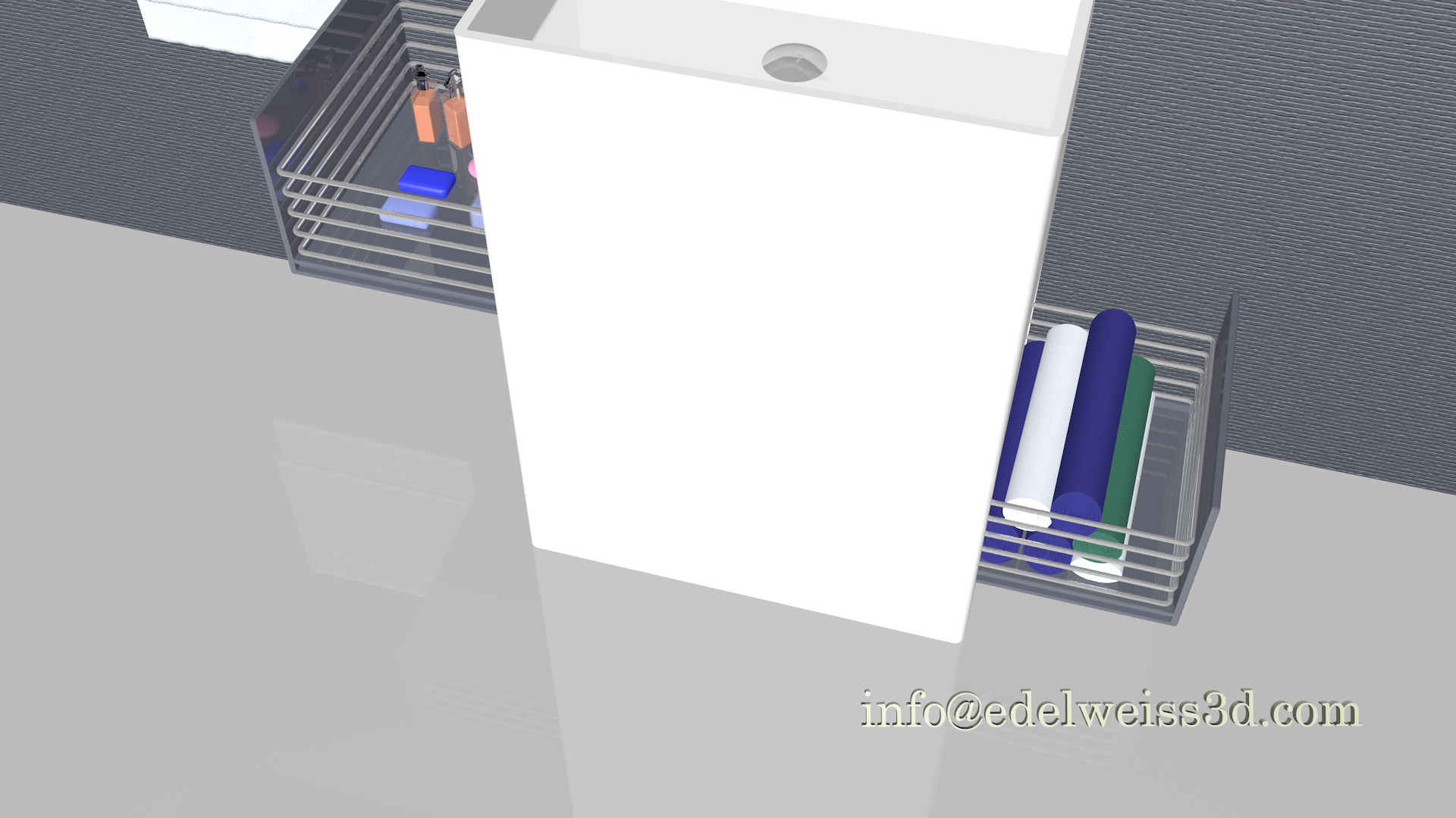 lavabo en 3d