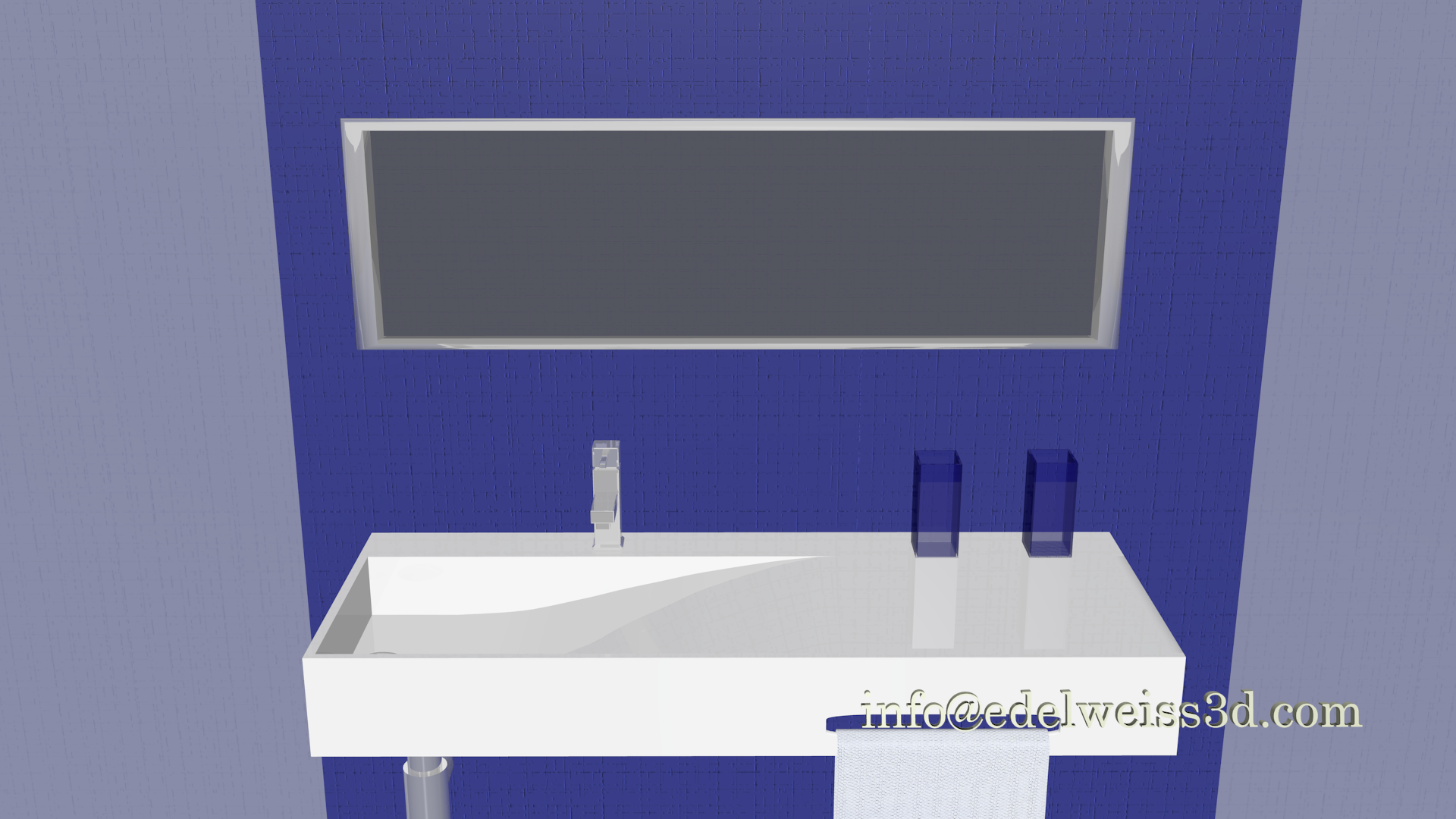 lavabo en 3d